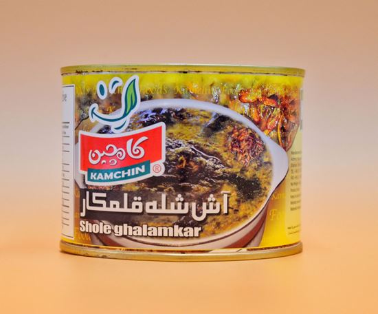 تصویر آش شله قلمکار کامچین